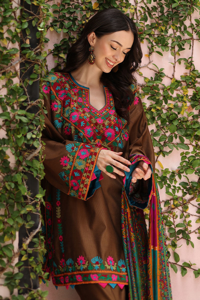Sapphire - Lawn 3 Piece Embroidered Dress - VL1147