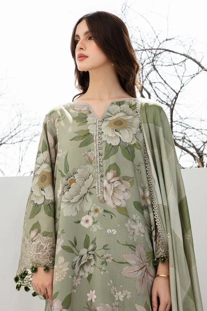 Lawn 3PC Printed Digital Printed Monar Dupatta VL847