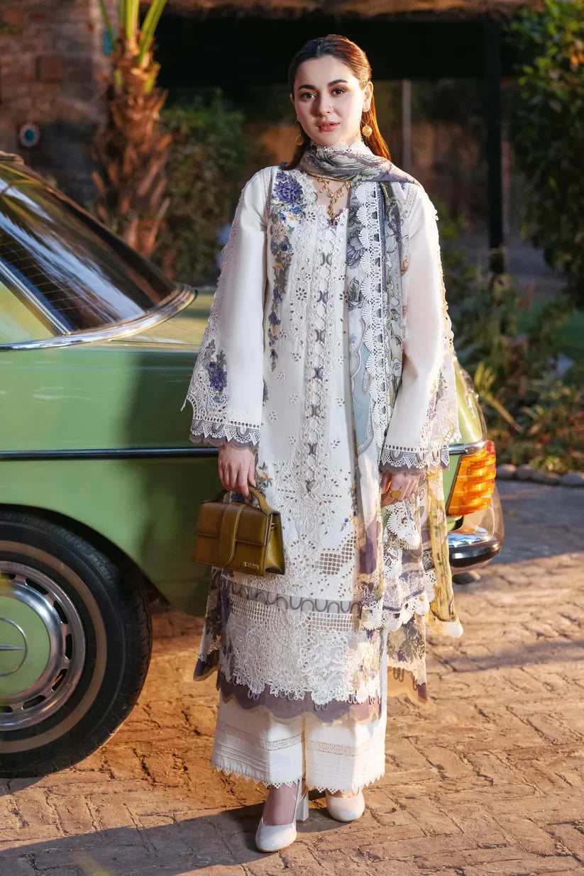 JADE UNSTITCHED 3PC DHANAK EMBROIDERED SUIT- VL1114