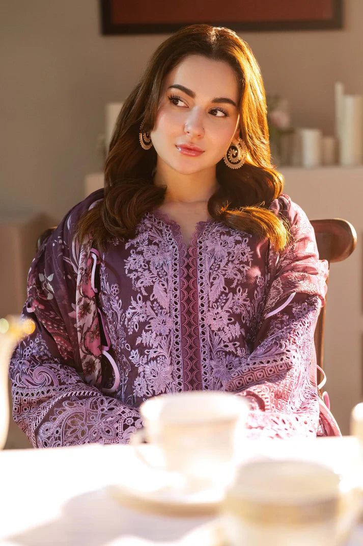 Jade - Winter 3PC Dhanak Embroidered Suit - VL1102