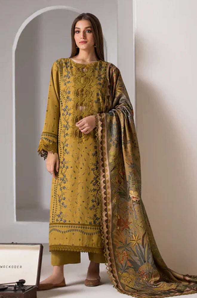 Jazmin - 3PC Lawn Embroidered Suit - VL938