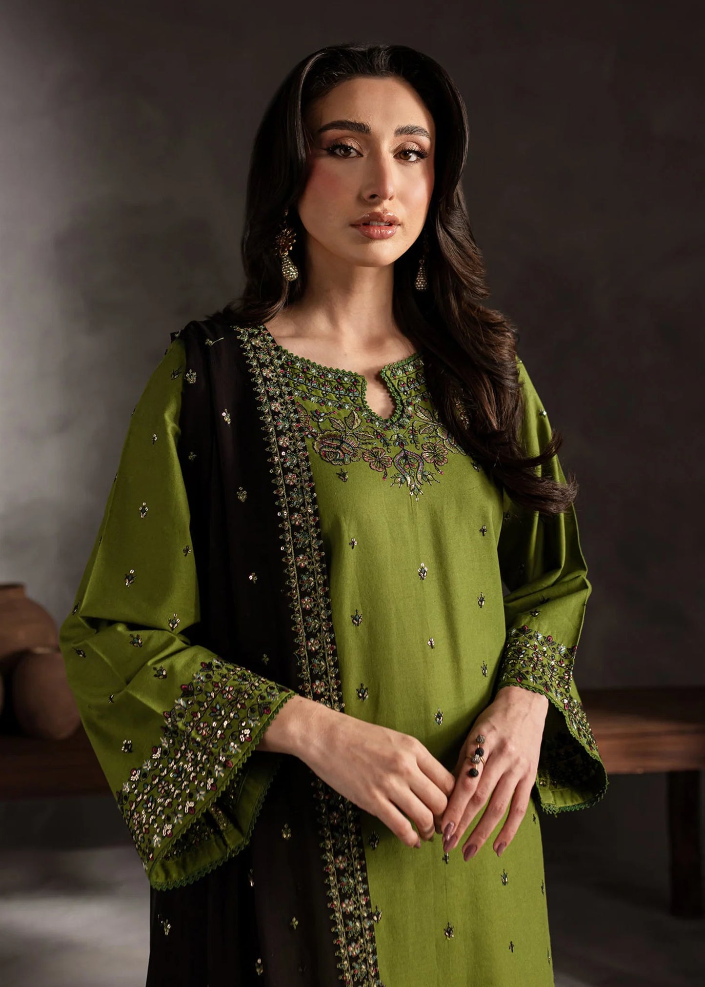 Urge - Summer 3PC Lawn Embroidered Suit - VL1291