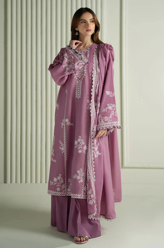 Cross Stitch - Winter 3PC Dhanak Embroidered Suit - VL1150