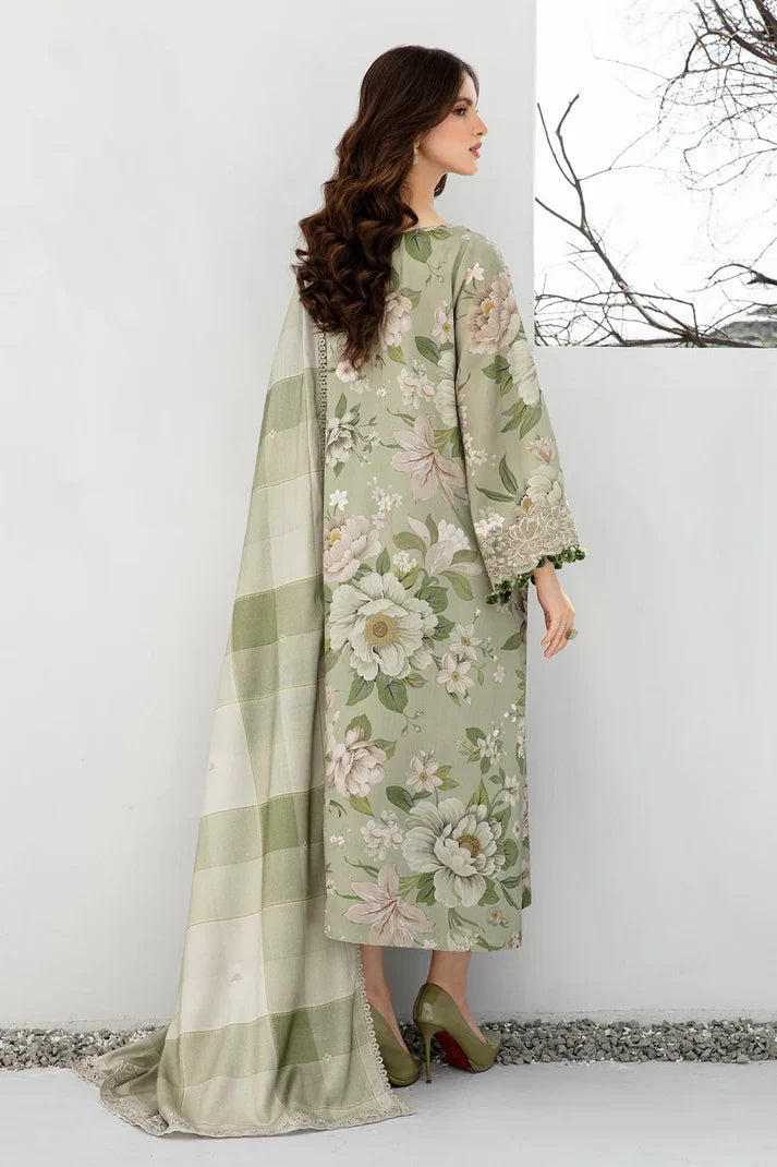 Lawn 3PC Printed Digital Printed Monar Dupatta VL847