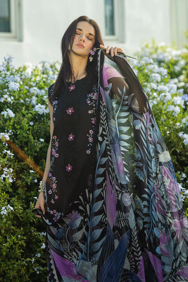 Mushq Embroidered Unstitched Dhanak 3Pc Suit - VL1120