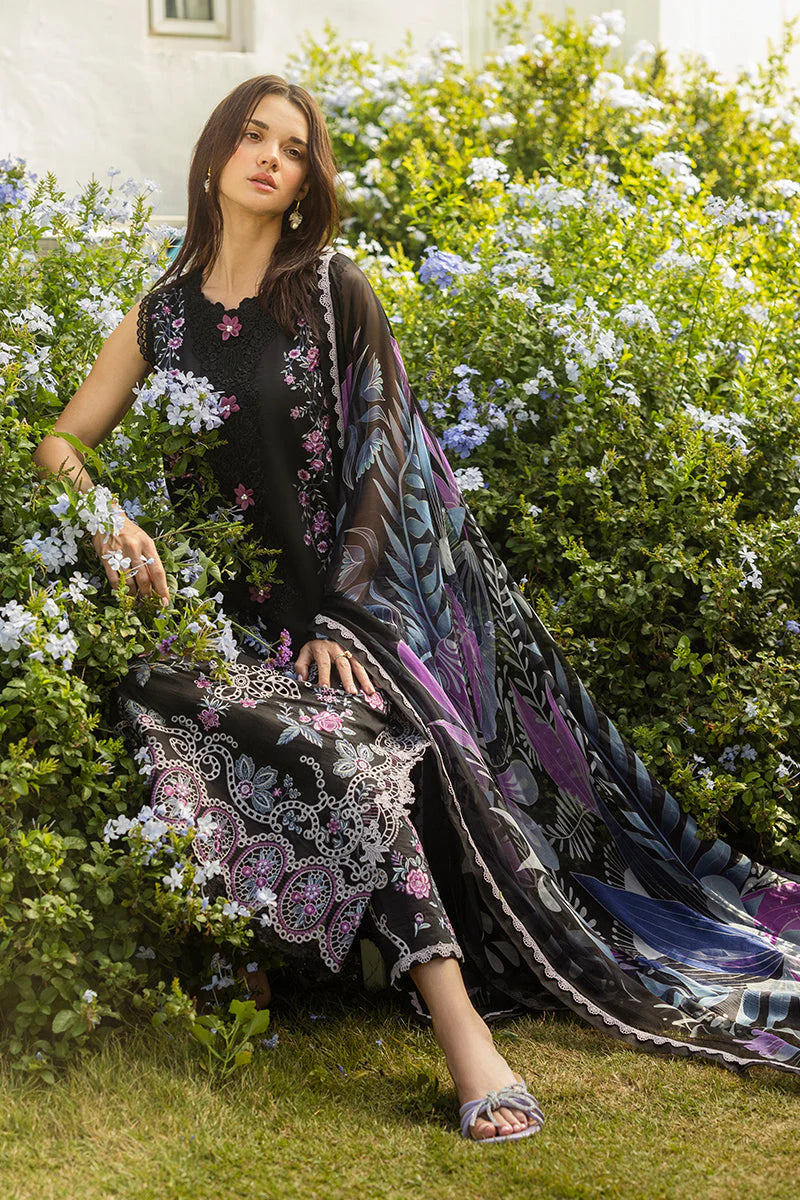 Mushq Embroidered Unstitched Dhanak 3Pc Suit - VL1120
