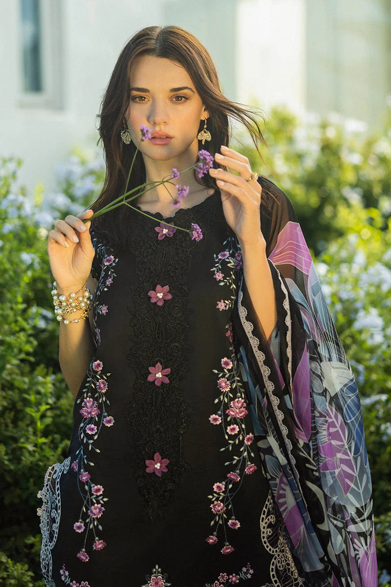 Mushq Embroidered Unstitched Dhanak 3Pc Suit - VL1120