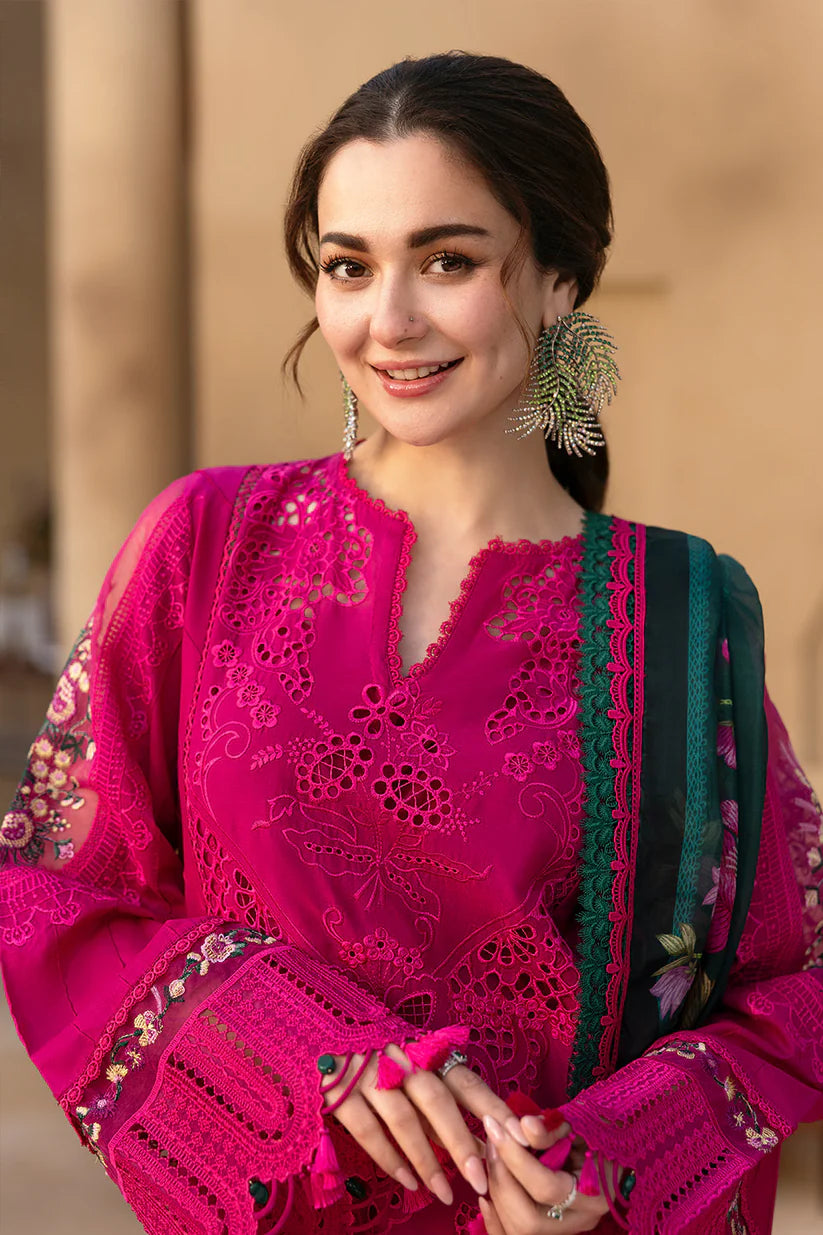 Rehan Rehar 3 Piece Embroidered Dhanak Suit - VL1151