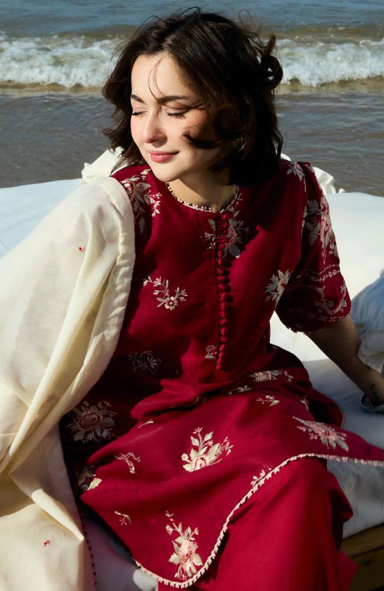 Baroque - 3PC Lawn Embroidered Suit - VL1049