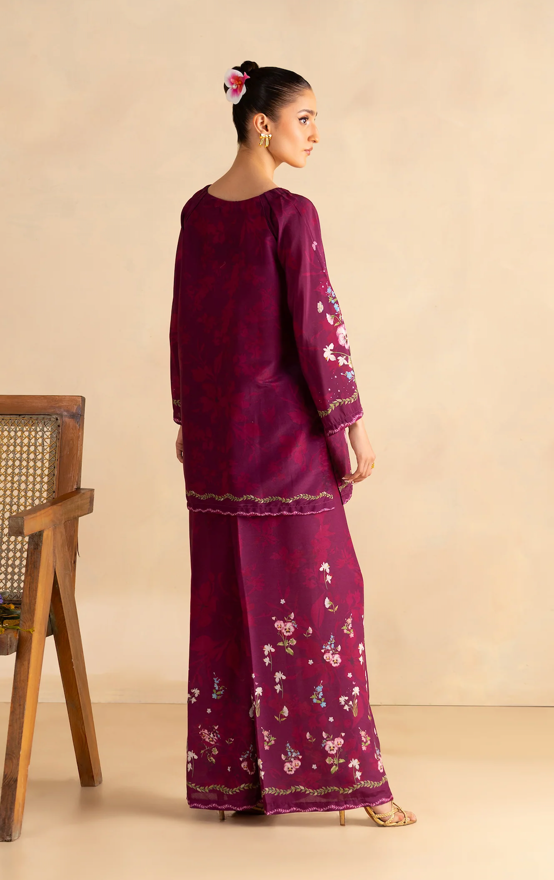 Sapphire - Summer 2PC Lawn Digital Printed Dress - VL1421