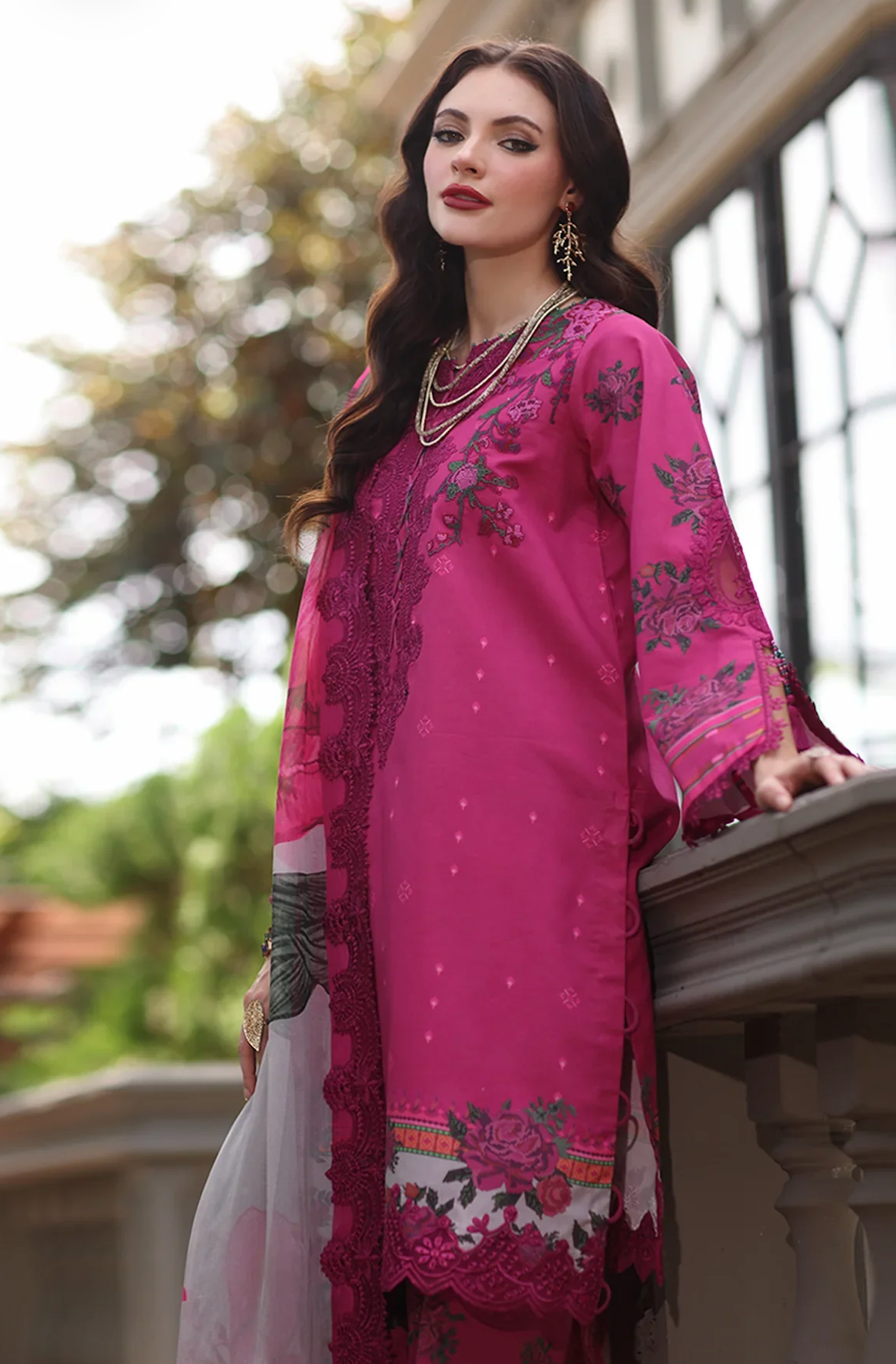 Charizma - Summer 3PC Lawn Digital Printed Dress - VL1446