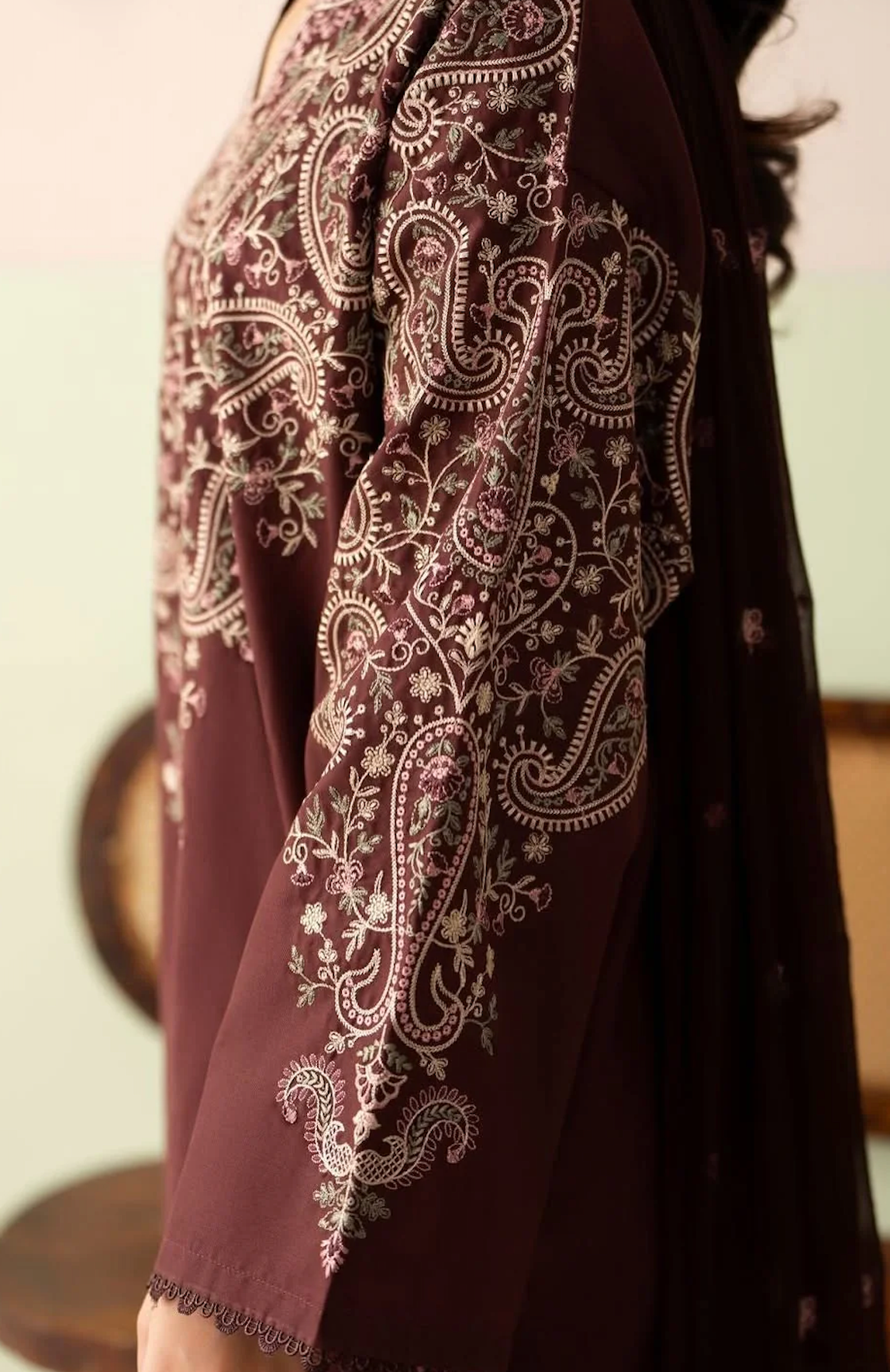 Jazmin - Summer-3PC Lawn Embroidered Suit - VL1462