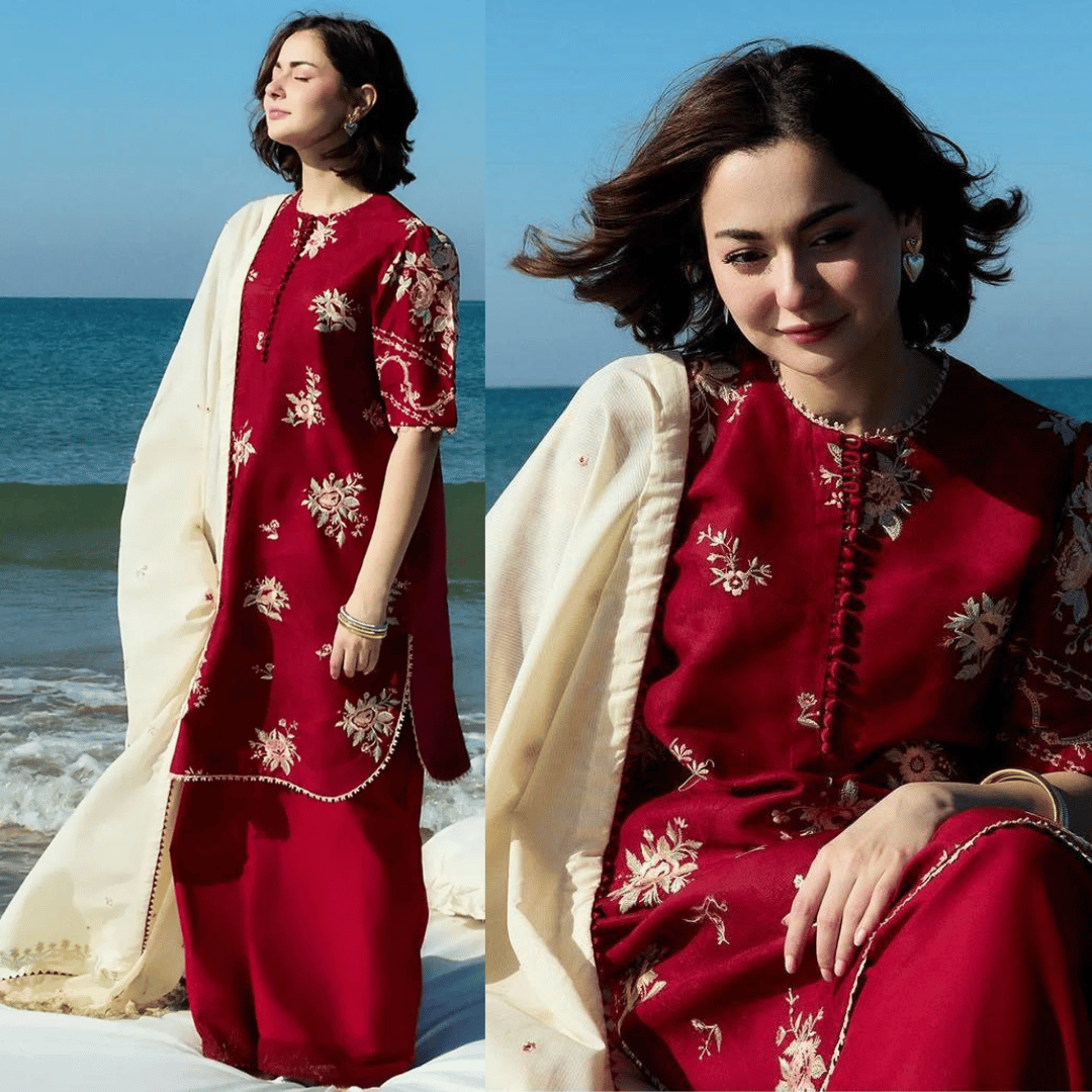 Baroque - 3PC Lawn Embroidered Suit - VL1049