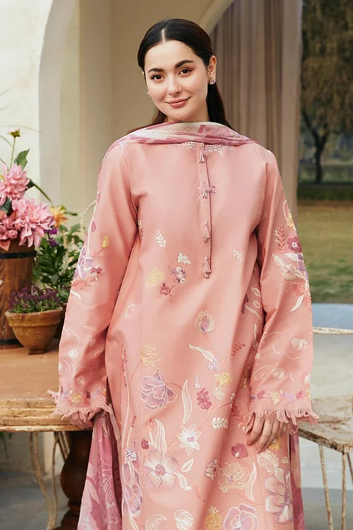 VL790 Zara Shah.jahan 3-Pc Dhanak with Chiffon printed duppata
