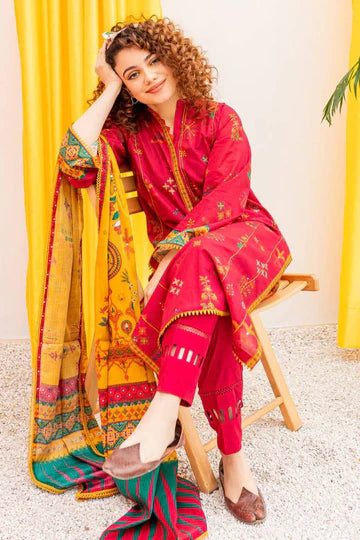 VL2024 Batik BT-01 Lawn Three Piece summer Collection