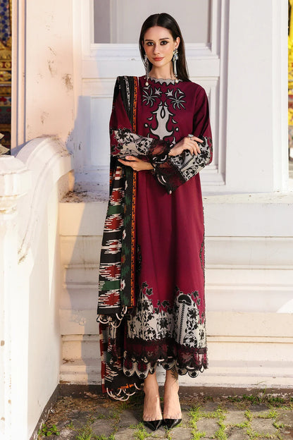 Charizma - Winter 3PC Karandi Digital Print Dress - VL1168