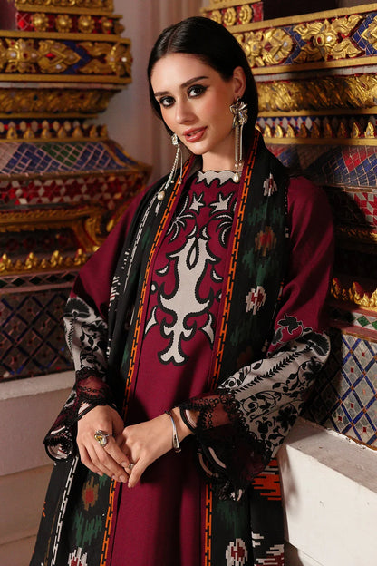 Charizma - Winter 3PC Karandi Digital Print Dress - VL1168