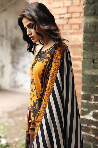Charizma - Winter 3PC Karandi Digital Print Dress - VL1213