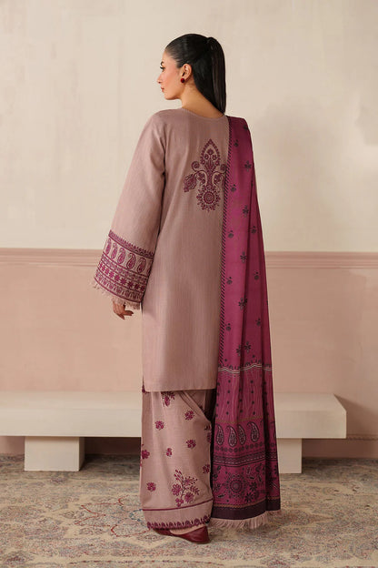 Baroque - 3PC Lawn Embroidered Suit - VL1270