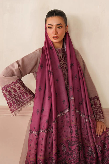 Baroque - 3PC Lawn Embroidered Suit - VL1270