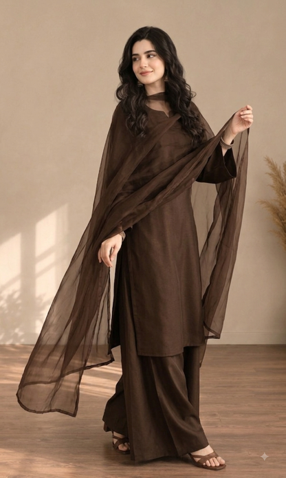 Veezal - Summer-3PC Lawn Suit - VL1494