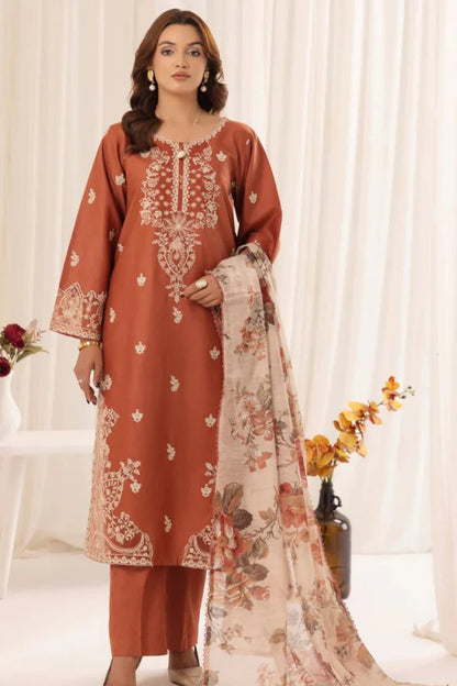 Summer COLLECTION Lawn Embroidered with Chiffon Printed Dupatta VL932