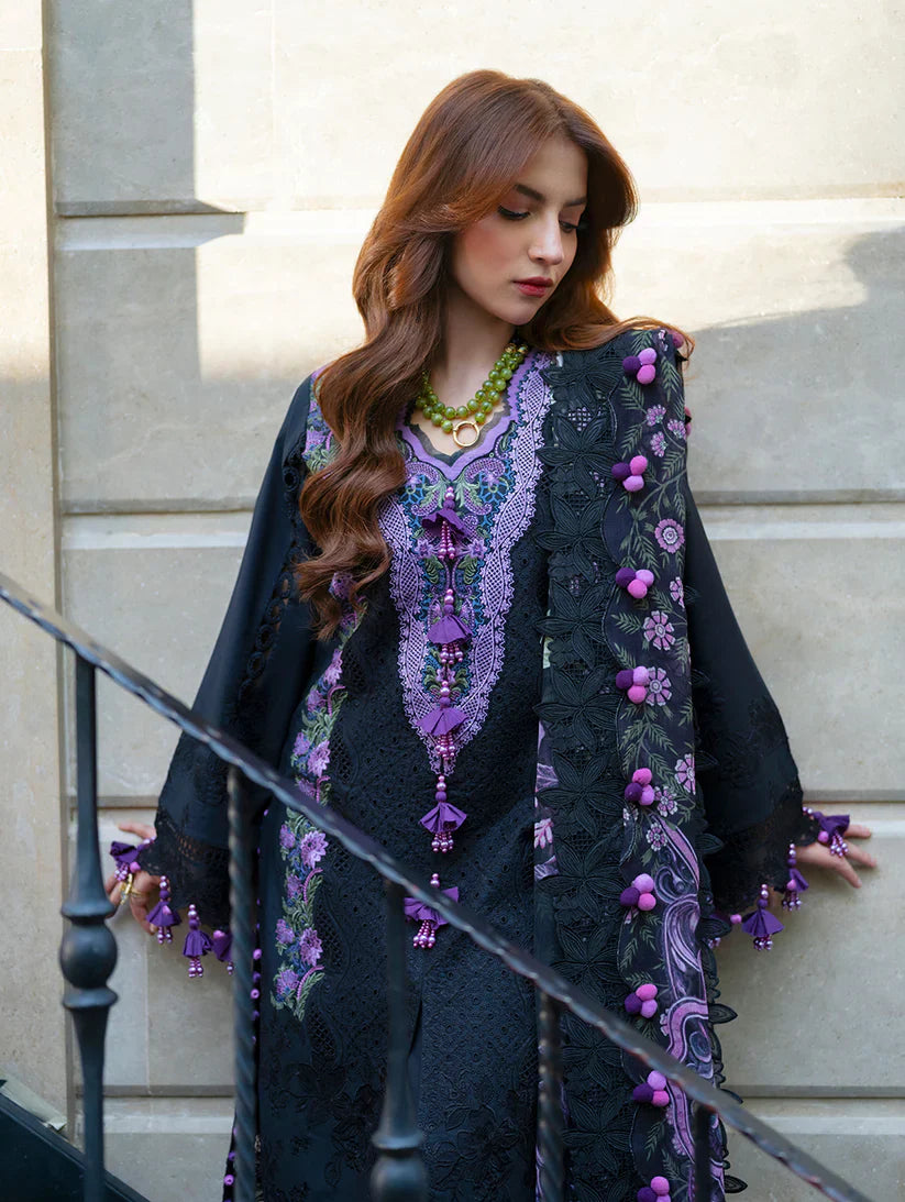 Jade - SUMMER 3PC Lawn ChickenKari Embroidered Suit- VL1416