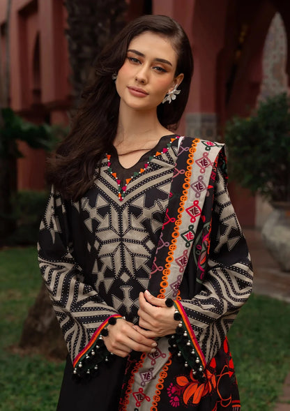 Charizma - Winter 3PC Karandi Digital Print Dress - VL1177
