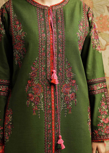 Rehan Rehar 3 Piece Embroidered Dhanak Suit - VL1233