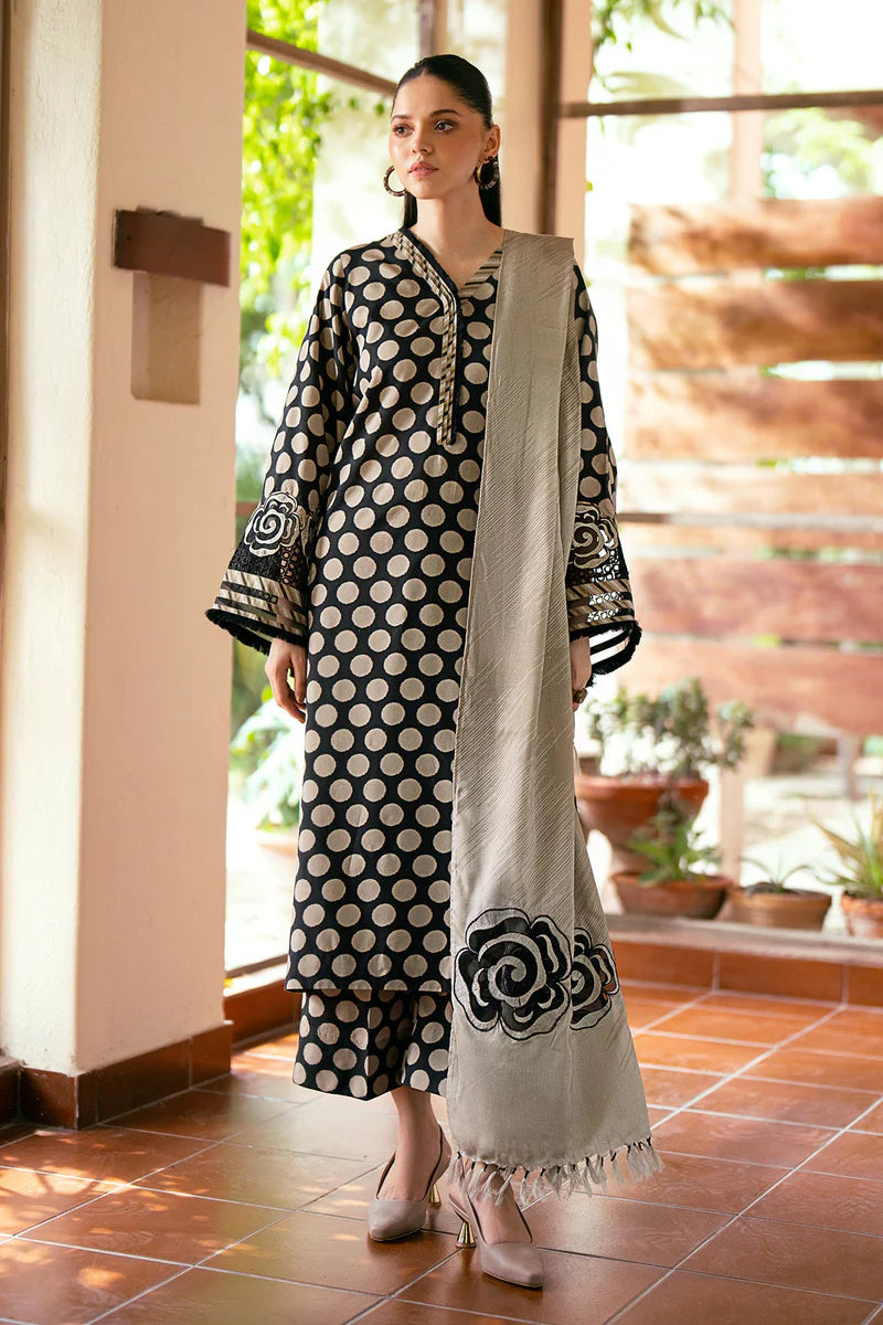 VL882 Karandi 3PC Printed Digital Printed Karandi Dupatta