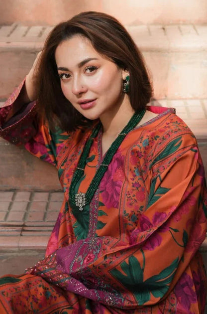 Asim Jofa - Summer 2PC Lawn Digital Print Dress -