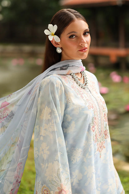 Veezal - Summer 3PC Lawn Digital Printed Dress - Vl1361