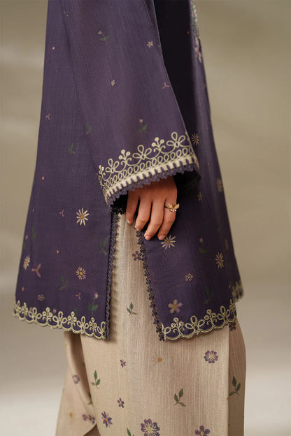 Iznik - UNSTITCHED 3PC karandi  EMBROIDERED SUIT - VL1251