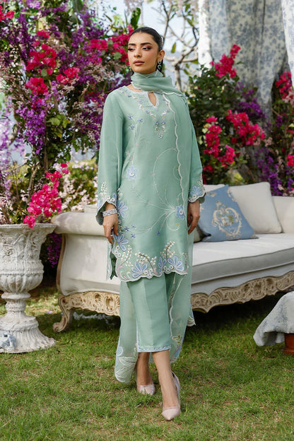 Lawn Unstitched 3 Piece Embroidered Dress - VL1031