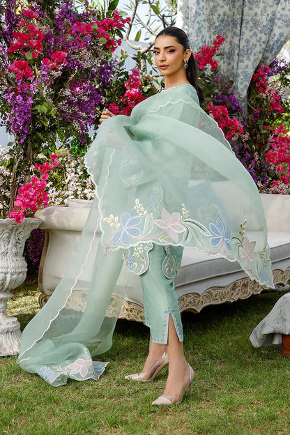 Lawn Unstitched 3 Piece Embroidered Dress - VL1031
