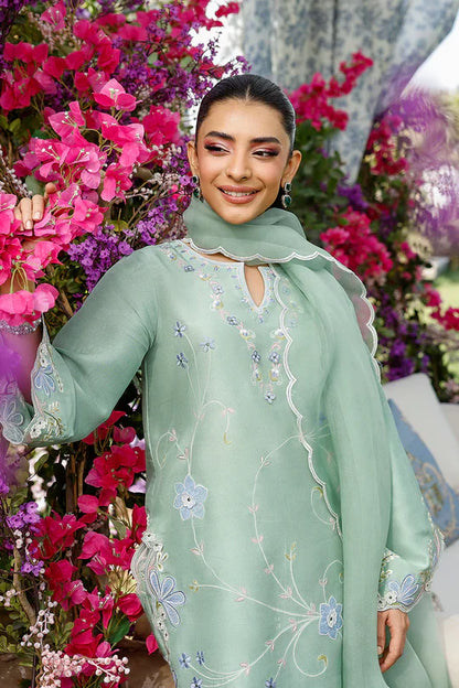 Lawn Unstitched 3 Piece Embroidered Dress - VL1031