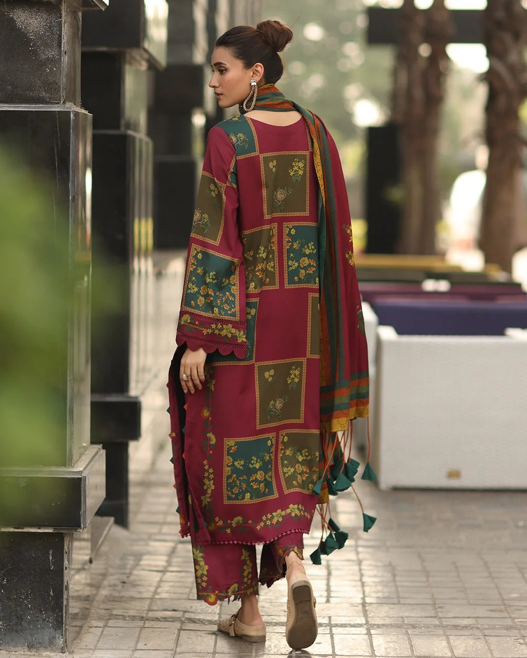 Charizma - Winter 3PC Karandi Digital Print Dress - VL1218