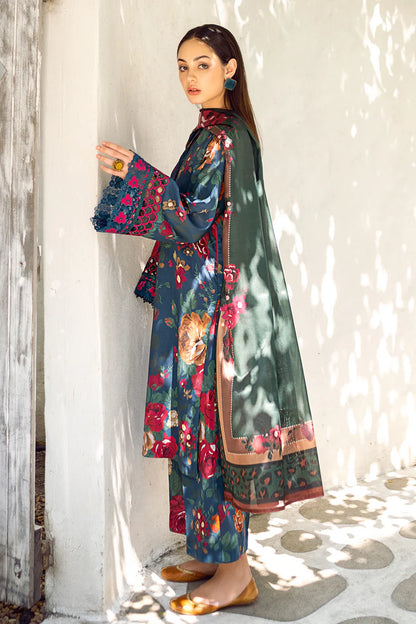 VL846 Karandi 3PC Printed Digital Printed Karandi Dupatta