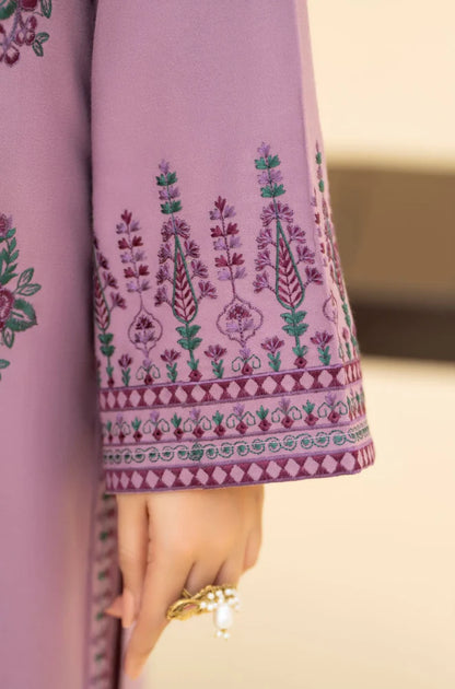 Izel - Winter 3PC Dhanak Embroidered Suit - VL1242