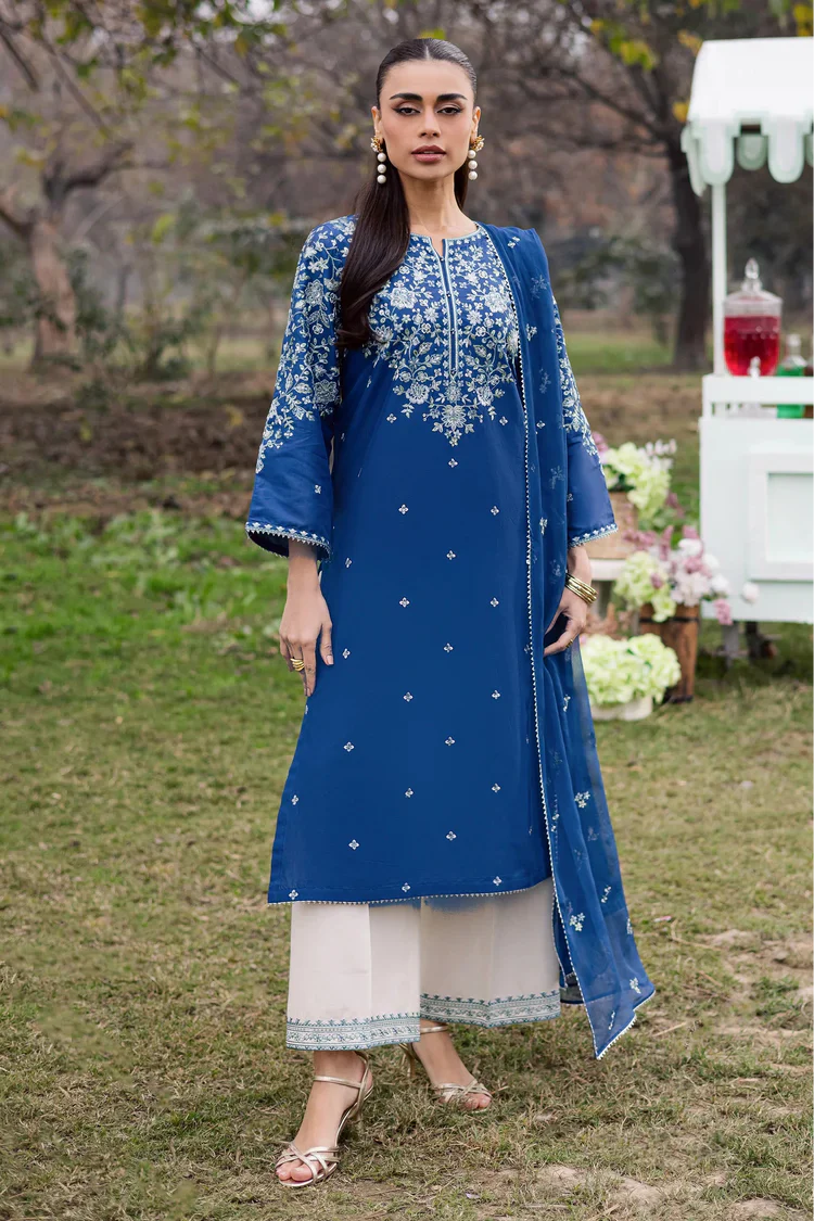 Veezal - 3PC EMBROIDERED LAWN SUIT - VL1470
