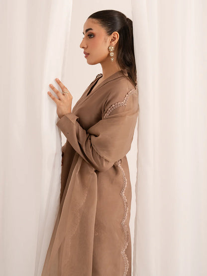 Veezal - Lawn 3.piece embroidered Summer suit with Orgenza Dupatta. VL1278