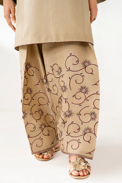 Jazmin - Winter 3PC Dhanak Embroidered Suit - VL1236