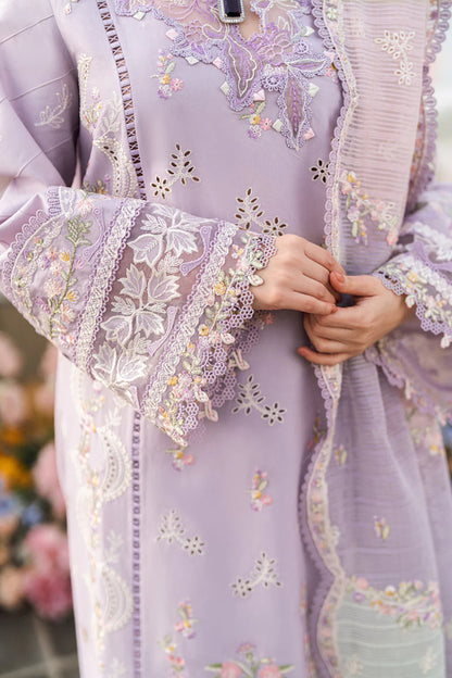 Qalamkar - Summer 3PC Lawn ChickenKari Embroidered Suit - VL1283