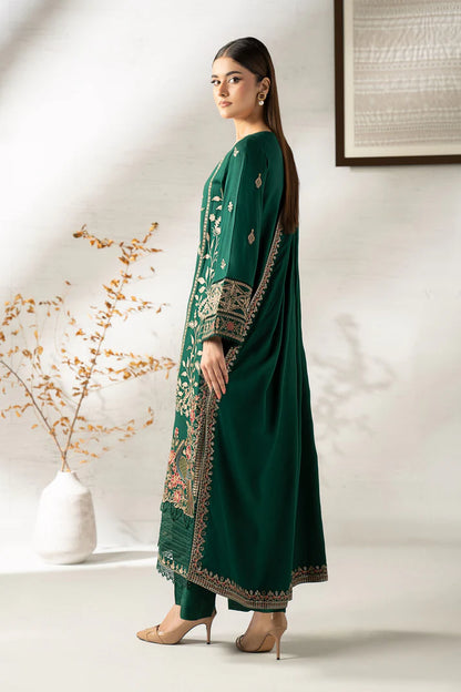 Maria B. Embroidered Dhanak Three Piece Winter Collection - VL1228