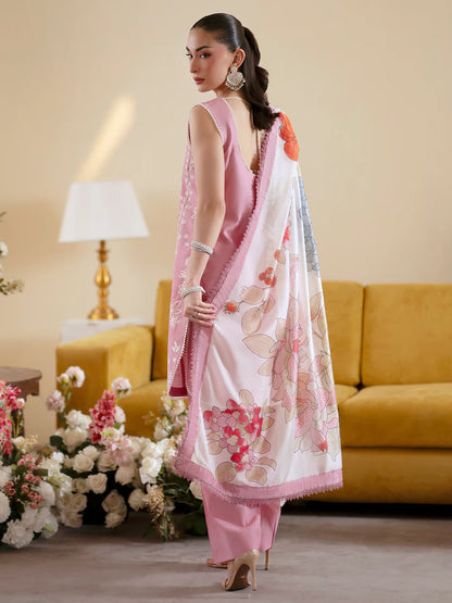 Sapphire - Summer 3PC Lawn Embroidered Suit - VL1396