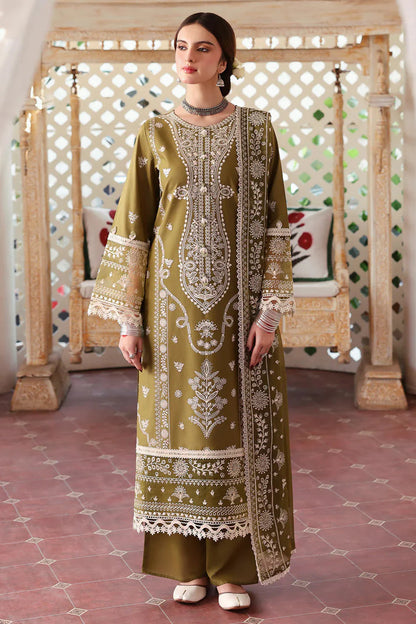 Jade - Winter 3PC Dhanak Embroidered Suit - vl1239