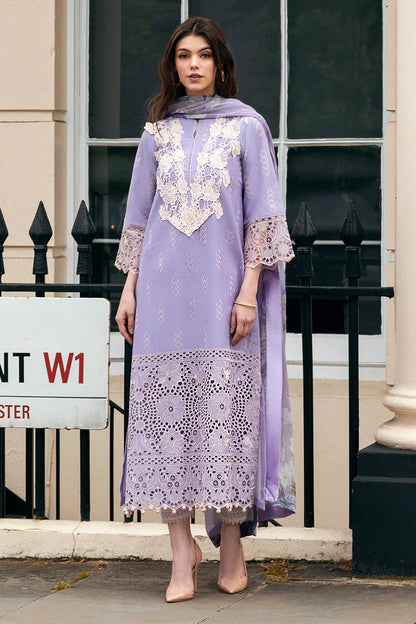 MUSHAQ Winter 3PC Chickan Kari Embroidered Dhanak Suit - VL1124