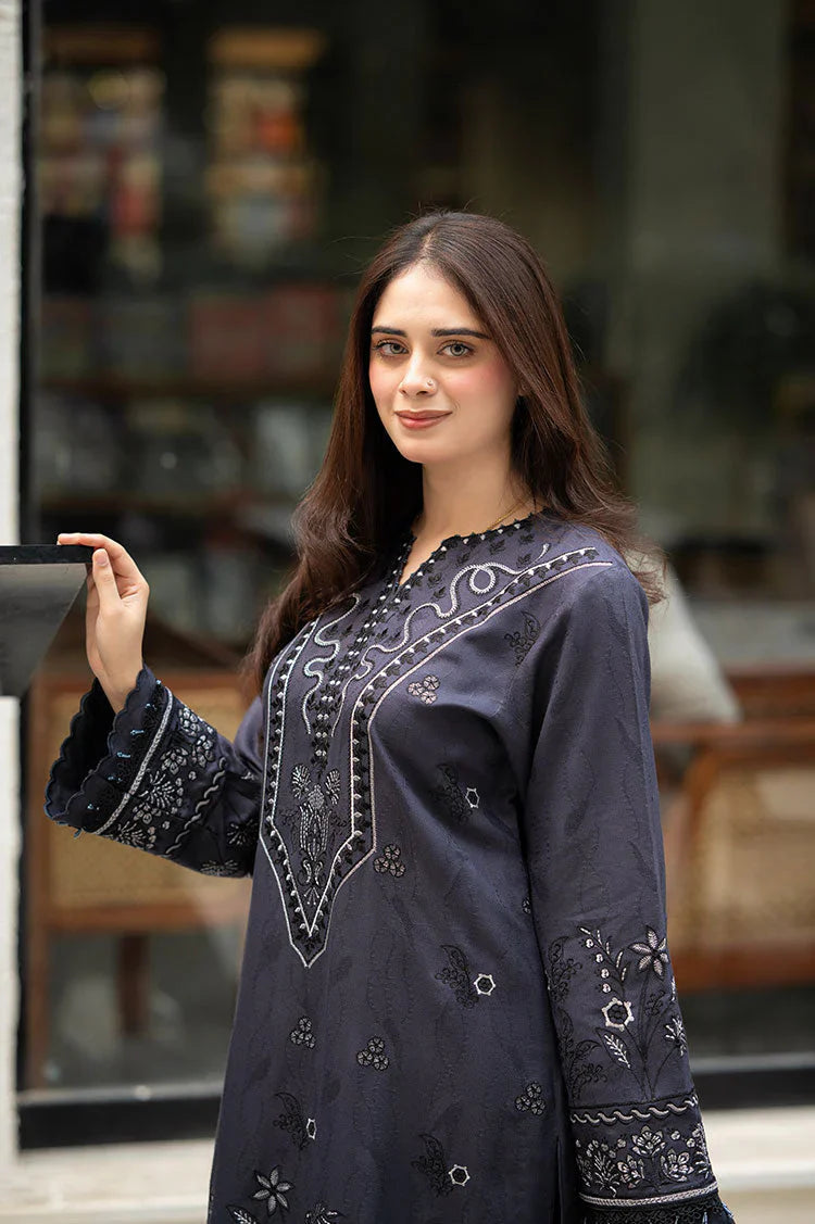 Libass - Winter 3PC Dhanak Embroidered Suit - VL1172