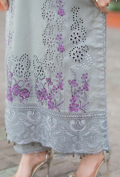 Mushq - 3PC Lawn ChickenKari Embroidered Suit - VL1022