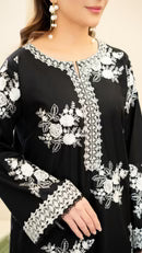 ZARA SHAHJAHAN-3PC LAWN EMBROIDERED SHIRT WITH CHIFFON PRINTED DUPATTA - VL1404